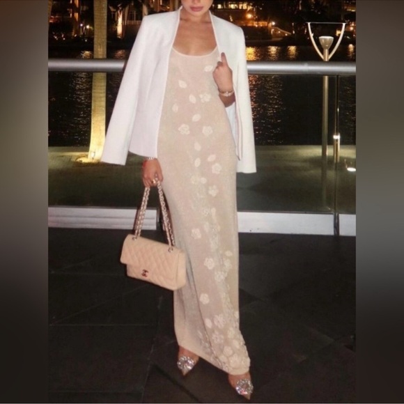 NWT Caroline Constas crochet maxi Tank dress sizes S OR M available GORGEOUS - Picture 5 of 12